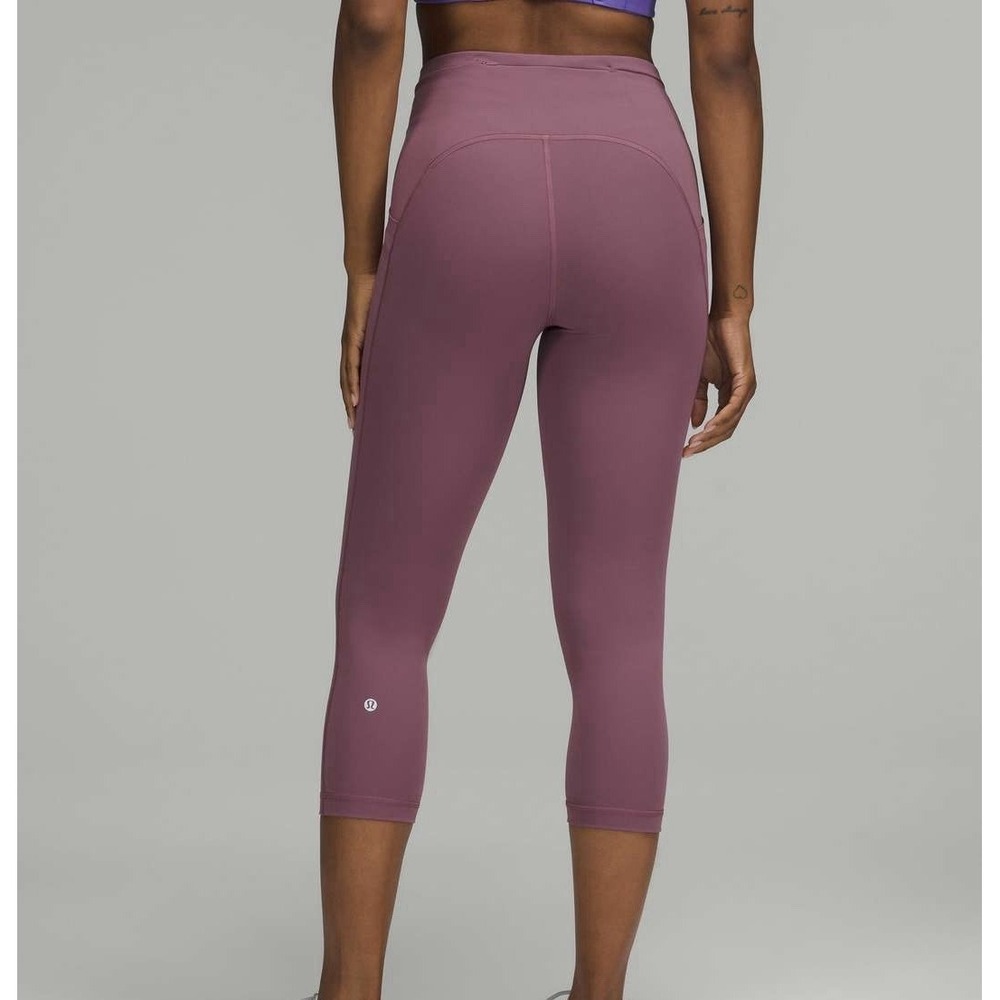Lululemon Swift Speed High-Rise Crop 21" Vintage Plum Women's Size 4